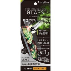 TR-IP24M3-GLS-GOSKDC [iPhone 16 Pro用 [Toughness Glass] ケースとの相性抜群 超耐衝撃 ゴリラガラス 高透明 画面保護強化ガラス]