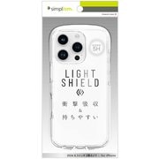 TR-IP24M3-LD-CLCL [iPhone 16 Pro用 [LIGHT SHIELD] 衝撃吸収 ハイブリッドクリアケース]