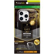 TR-IP24M3-CGC-GOCCCL [iPhone 16 Pro用 [GLASSICA] 背面ゴリラガラスケース クリア]