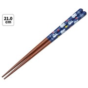 塗り箸 21cm ミッフィーブルー ANN4SQ