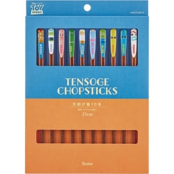 天削げ箸 21cm10本セット トイストーリー ANNTS4BOX