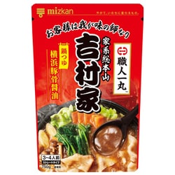 ミツカン 家系総本山吉村家監修 横浜豚骨醤油鍋つゆ 750g