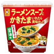 ラーメンスープにかきたまいれたら美味かった たまごスープ 醤油味 6.3g
