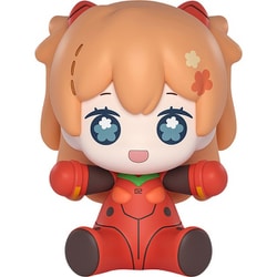 Huggy Good Smile ヱヴァンゲリヲン新劇場版 式波・アスカ・ラングレー プラグスーツVer. [塗装済可動フィギュア 全高約65mm]