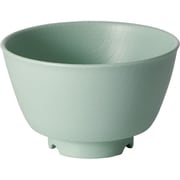 木目持ちやすい茶碗 グリーン NBLS1B