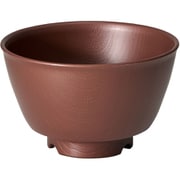 木目持ちやすい茶碗 ブラウン NBLS1B