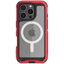 GHOCAS3922 [ゴーステック アトミックスリム for iPhone 16 Pro レッド]