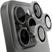 GHOGSP2860 [ゴーステック カメラレンズプロテクター for iPhone 16 Pro/16 Pro Max クリア]