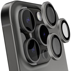 GHOGSP2862 [ゴーステック カメラレンズプロテクター for iPhone 16 Pro/16 Pro Max チタニウム]