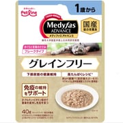 メディファスアドバンスウェット グレインフリー 1歳から まぐろと若鶏のささみ [猫用 キャットフード 40g 1歳から 総合栄養食]