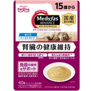 メディファスアドバンスウェット 腎臓の健康維持 15歳から まぐろ [猫用 キャットフード 40g 15歳から 総合栄養食]