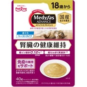 メディファスアドバンスウェット 腎臓の健康維持 18歳から まぐろ [猫用 キャットフード 40g 18歳から 総合栄養食]