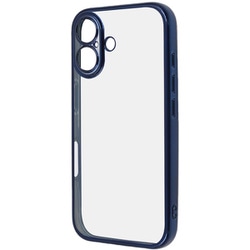 RT-P46PFC2/AM [iPhone 16用 Like standard 精密設計 カメラ保護 衝撃吸収 バンパー メタリック TPUソフトケース/ブルー]