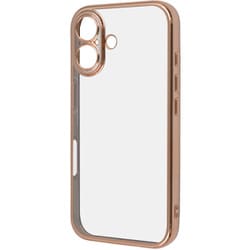 RT-P46PFC2/PGM [iPhone 16用 Like standard 精密設計 カメラ保護 衝撃吸収 バンパー メタリック TPUソフトケース/ピンクゴールド]