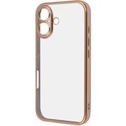 RT-P46PFC2/PGM [iPhone 16用 Like standard 精密設計 カメラ保護 衝撃吸収 バンパー メタリック TPUソフトケース/ピンクゴールド]