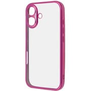 RT-P46PFC2/MM [iPhone 16用 Like standard 精密設計 カメラ保護 衝撃吸収 バンパー メタリック TPUソフトケース/マゼンタ]