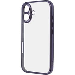 RT-P46PFC2/VM [iPhone 16用 Like standard 精密設計 カメラ保護 衝撃吸収 バンパー メタリック TPUソフトケース/パープル]