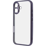 RT-P46PFC2/VM [iPhone 16用 Like standard 精密設計 カメラ保護 衝撃吸収 バンパー メタリック TPUソフトケース/パープル]