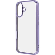 RT-P46CC16/LDM [iPhone 16用 Like standard 衝撃吸収 バンパー メタリック ハイブリッドケース/ラベンダー]