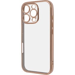 RT-P47PFC2/PGM [iPhone 16 Pro用 Like standard 精密設計 カメラ保護 衝撃吸収 バンパー メタリック TPUソフトケース/ピンクゴールド]