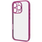RT-P47PFC2/MM [iPhone 16 Pro用 Like standard 精密設計 カメラ保護 衝撃吸収 バンパー メタリック TPUソフトケース/マゼンタ]