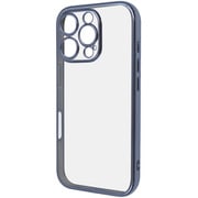 RT-P47PFC2/LAM [iPhone 16 Pro用 Like standard 精密設計 カメラ保護 衝撃吸収 バンパー メタリック TPUソフトケース/ライトブルー]