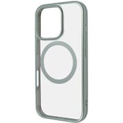 RT-P47MG3/LGM [iPhone 16 Pro用 Like standard MagSafe対応 マグネットアクセサリー対応 衝撃吸収 バンパー マット メタリック ハイブリッドケース/ライトグリーン]