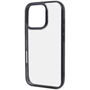 RT-P47CC16/BM [iPhone 16 Pro用 Like standard 衝撃吸収 バンパー メタリック ハイブリッドケース/ブラック]