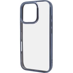 RT-P47CC16/LAM [iPhone 16 Pro用 Like standard 衝撃吸収 バンパー メタリック ハイブリッドケース/ライトブルー]