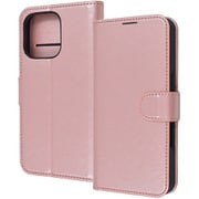 RT-P47ELC1/P [iPhone 16 Pro用 Like standard 耐衝撃 マグネットベルト シンプル 手帳型レザーケース/シャイニーピンク]