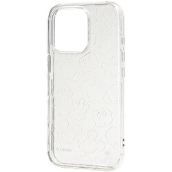 RT-DP47A/MKM [iPhone 16 Pro用 ディズニー/Like standard 衝撃吸収 バンパー キラキラ ラメ TPUソフトケース/ミッキーマウス]