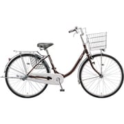 シティサイクル PROMENADE U(プロムナード U) 26インチ 変速なし P.Xショコラブラウン PU60T5