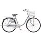 シティサイクル PROMENADE U（プロムナード U） 24インチ 変速なし M.XRシルバー PU40T5
