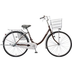 シティサイクル PROMENADE U（プロムナード U） 24インチ 変速なし P.Xショコラブラウン PU40T5