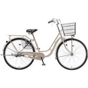 シティサイクル PROMENADE C(プロムナード C) 26インチ 変速なし T.Xサンドベージュ PC60T5