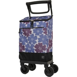 4輪 ショッピングカート 24L F.ブルー GM-125