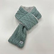 LA0620-554 [マフラー KNIT MUFFLER BLUE]