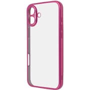 RT-P48PFC2/MM [iPhone 16 Plus用 Like standard 精密設計 カメラ保護 衝撃吸収 バンパー メタリック TPUソフトケース/マゼンタ]