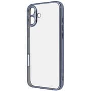 RT-P48PFC2/LAM [iPhone 16 Plus用 Like standard 精密設計 カメラ保護 衝撃吸収 バンパー メタリック TPUソフトケース/ライトブルー]