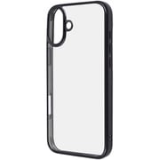 RT-P48CC16/BM [iPhone 16 Plus用 Like standard 衝撃吸収 バンパー メタリック ハイブリッドケース/ブラック]