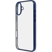 RT-P48CC16/AM [iPhone 16 Plus用 Like standard 衝撃吸収 バンパー メタリック ハイブリッドケース/ブルー]