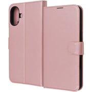 RT-P48ELC1/P [iPhone 16 Plus用 Like standard 耐衝撃 マグネットベルト シンプル 手帳型レザーケース/シャイニーピンク]
