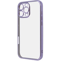RT-P49PFC2/LDM [iPhone 16 Pro Max用 Like standard 精密設計 カメラ保護 衝撃吸収 バンパー メタリック TPUソフトケース/ラベンダー]