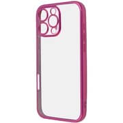 RT-P49PFC2/MM [iPhone 16 Pro Max用 Like standard 精密設計 カメラ保護 衝撃吸収 バンパー メタリック TPUソフトケース/マゼンタ]