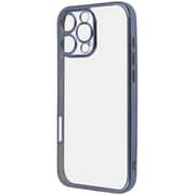 RT-P49PFC2/LAM [iPhone 16 Pro Max用 Like standard 精密設計 カメラ保護 衝撃吸収 バンパー メタリック TPUソフトケース/ライトブルー]