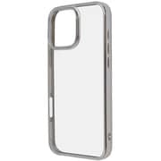RT-P49CC16/SVM [iPhone 16 Pro Max用 Like standard 衝撃吸収 バンパー メタリック ハイブリッドケース/シルバー]