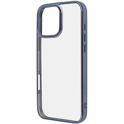RT-P49CC16/LAM [iPhone 16 Pro Max用 Like standard 衝撃吸収 バンパー メタリック ハイブリッドケース/ライトブルー]