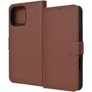 RT-P49ELC1/DK [iPhone 16 Pro Max用 Like standard 耐衝撃 マグネットベルト シンプル 手帳型レザーケース/ブラウン]
