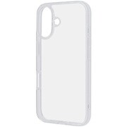 IS-P46CC11/CM [iPhone 16用 衝撃吸収 バンパー 傷に強い 硬度10H ハイブリッドガラスケース/クリア]