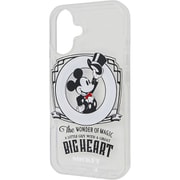 IN-DP46TC16/MK46 [iPhone 16用 ディズニー/ぴかてる MagSafe対応 マグネットアクセサリー対応 衝撃吸収 バンパー TPUソフトケース/ミッキーのマジックショー]